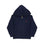 Felpa full-zip con logo ricamato