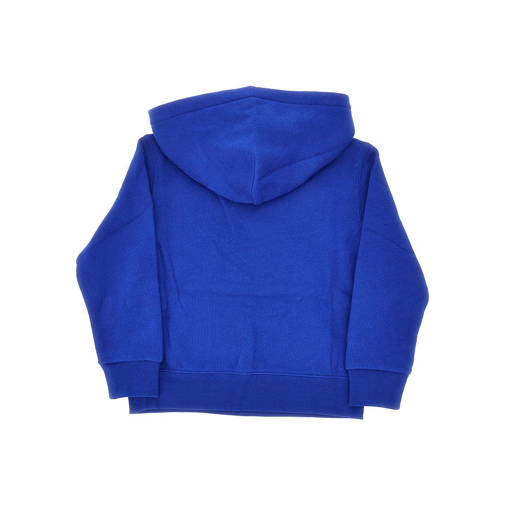 Hoodie with embroidered logo