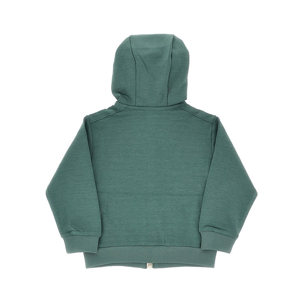 Felpa full-zip con patch logo