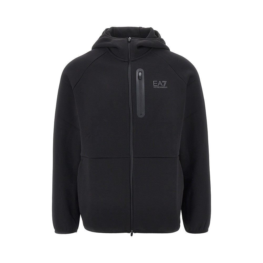 Felpa full-zip in Natural Ventus7