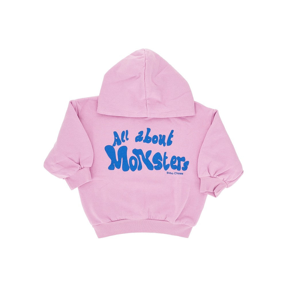 'All About Monsters' cotton sweatshirt - KIDS