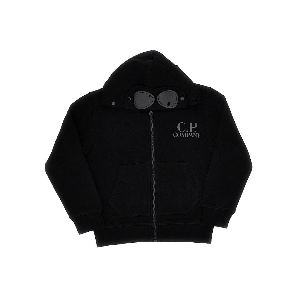 Felpa full-zip con dettagli lenti - KIDS
