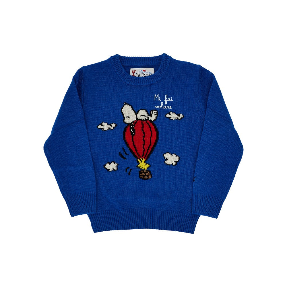 Snoopy intarsia 'Douglas' sweater - KIDS