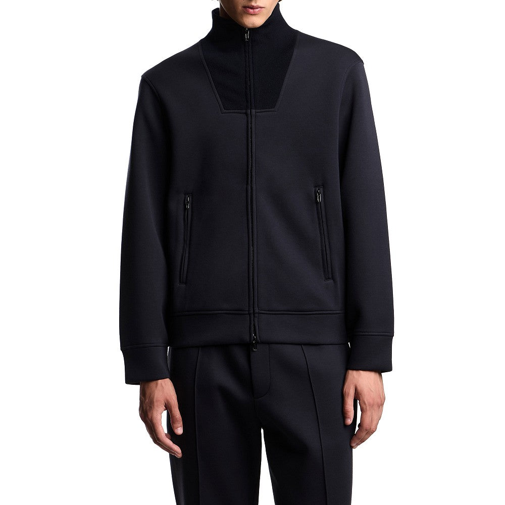 Modal full-zip sweatshirt