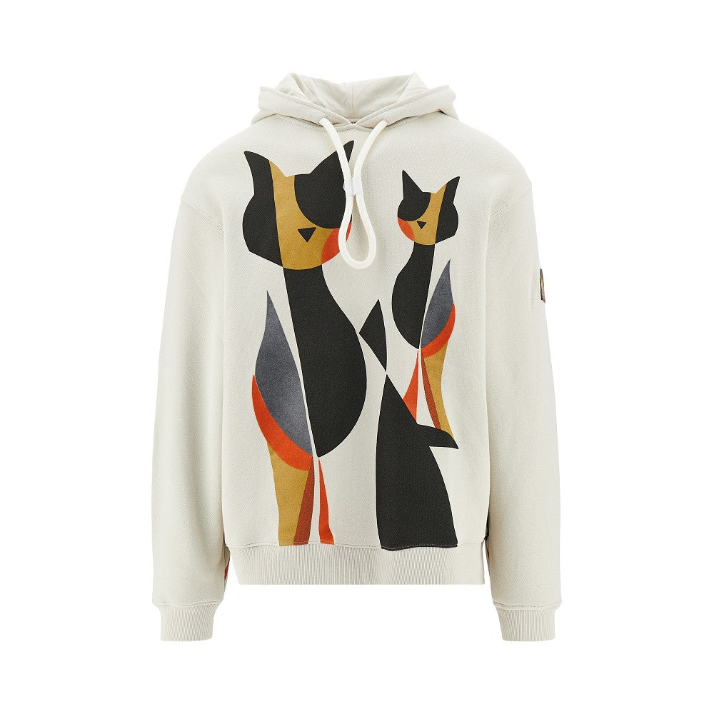 'Après' cats print hoodie