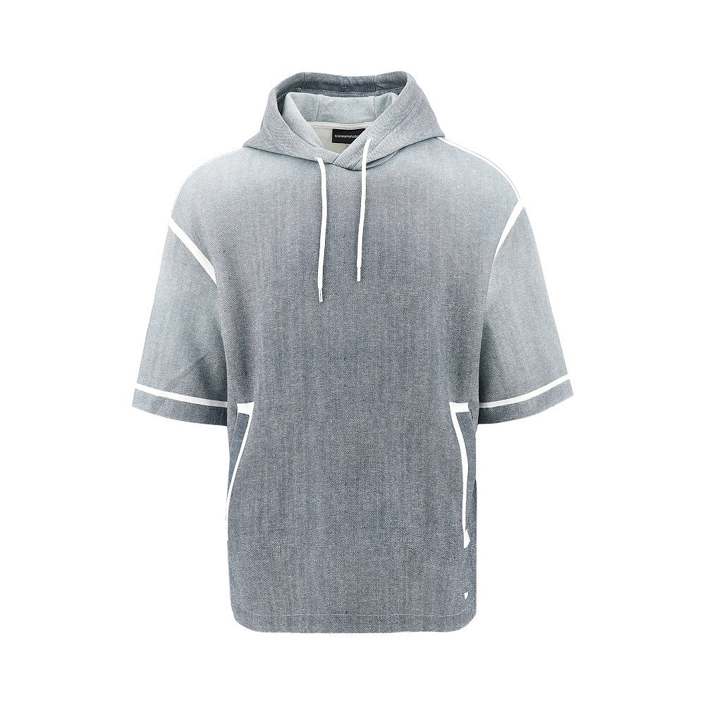 Double jersey oversized hoodie