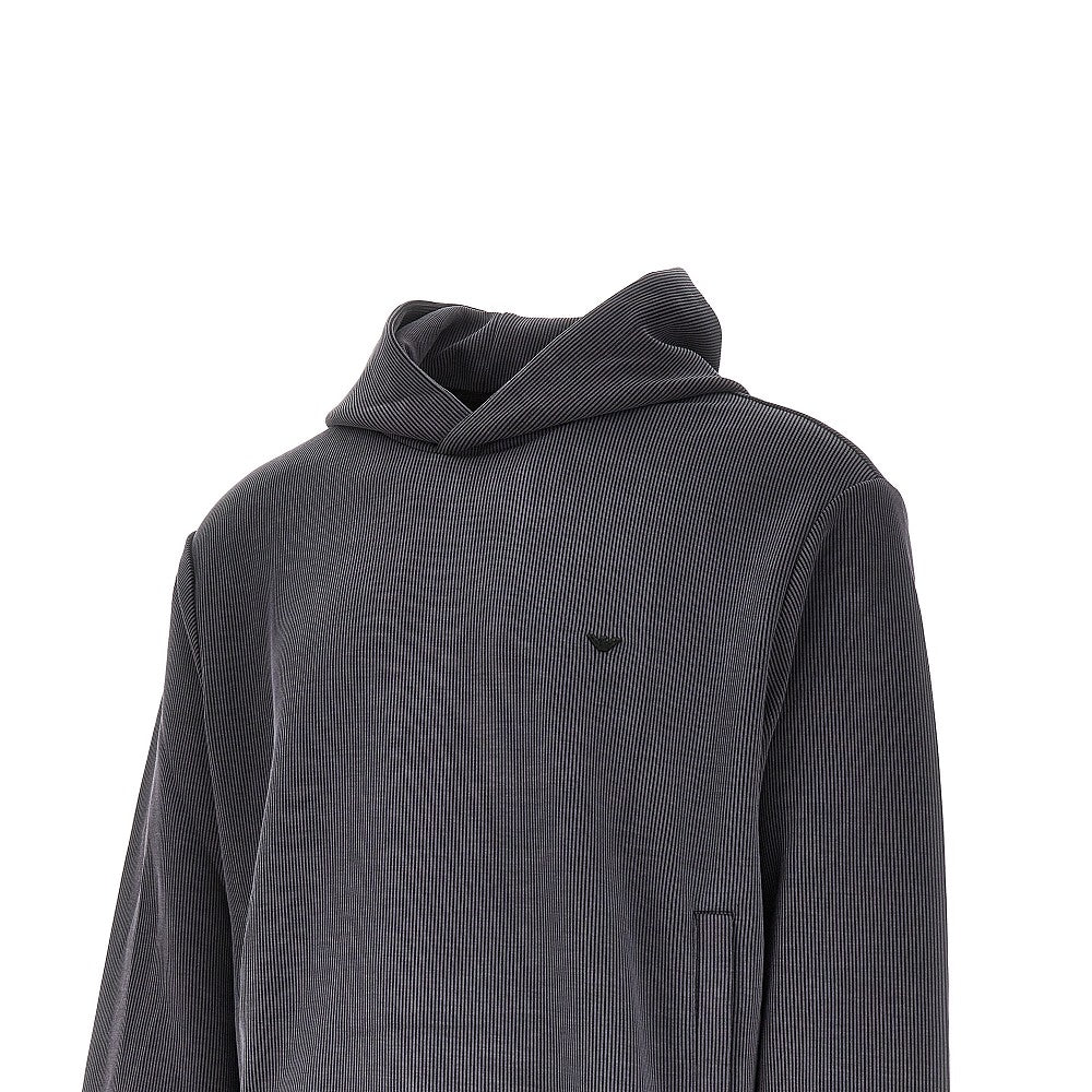 Canneté jersey hoodie