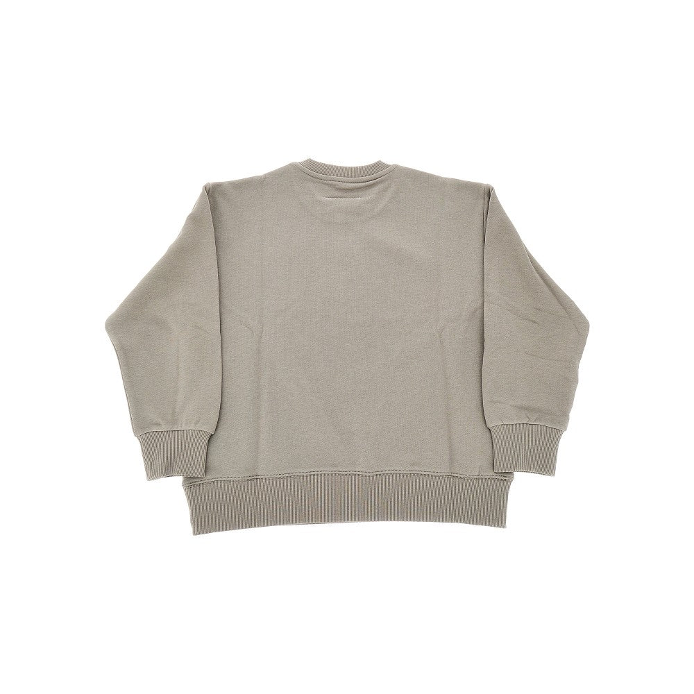 Felpa in cotone con stampa Numeric Logo