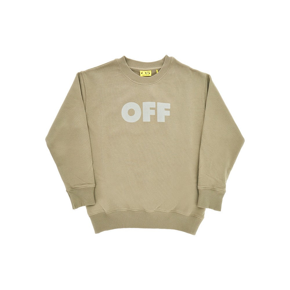Garment dyed crewneck sweatshirt