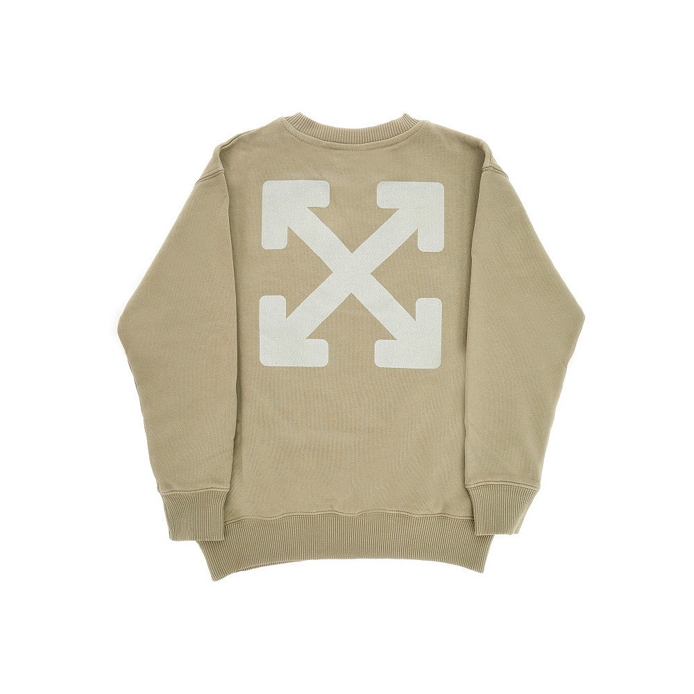 Garment dyed crewneck sweatshirt