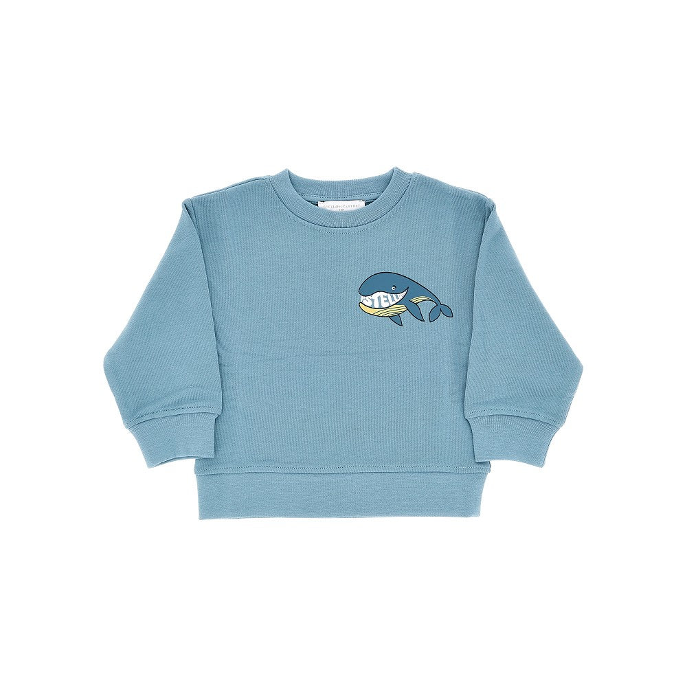 Printed crewneck sweatshirt
