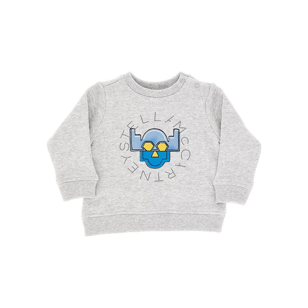 Robot print sweatshirt