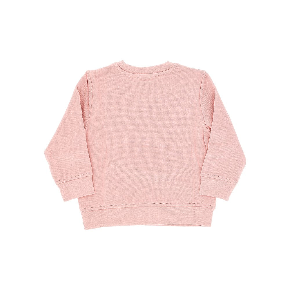 Graphic logo print crewneck sweatshirt