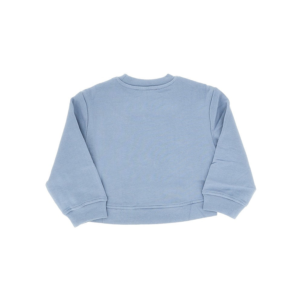 Felpa girocollo con stampa logo - KIDS