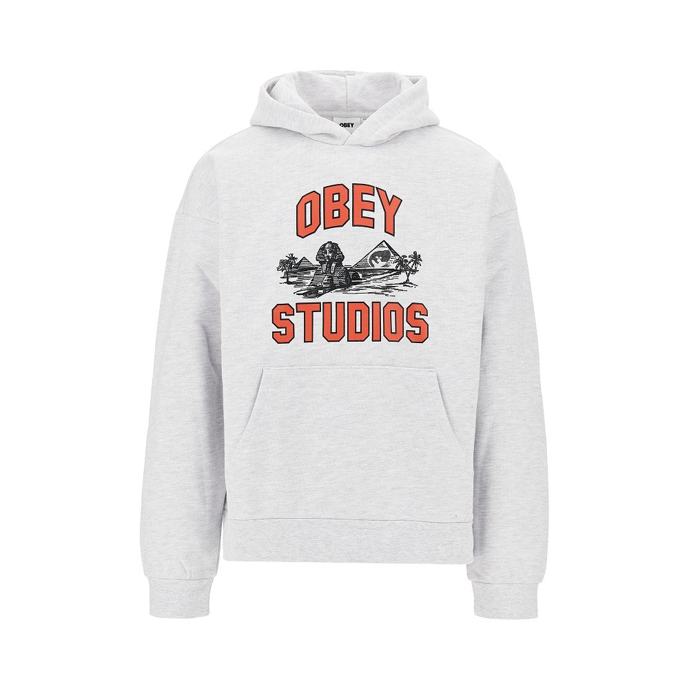 'Cairo' cotton-blend hoodie
