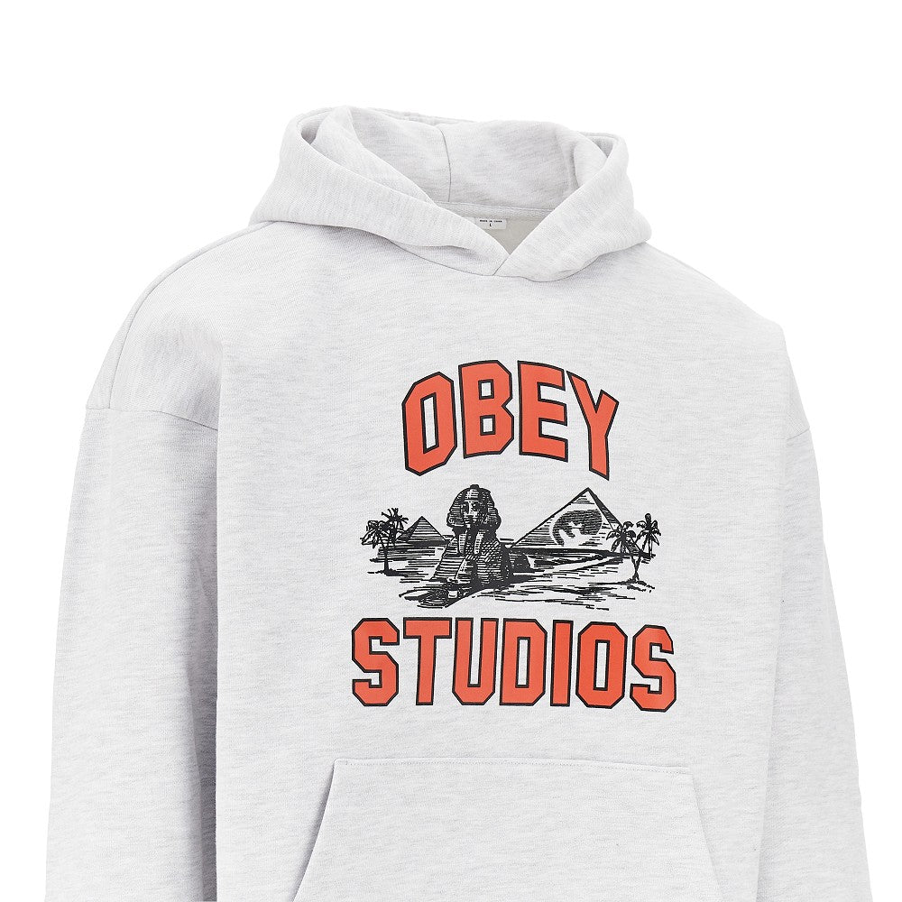 'Cairo' cotton-blend hoodie