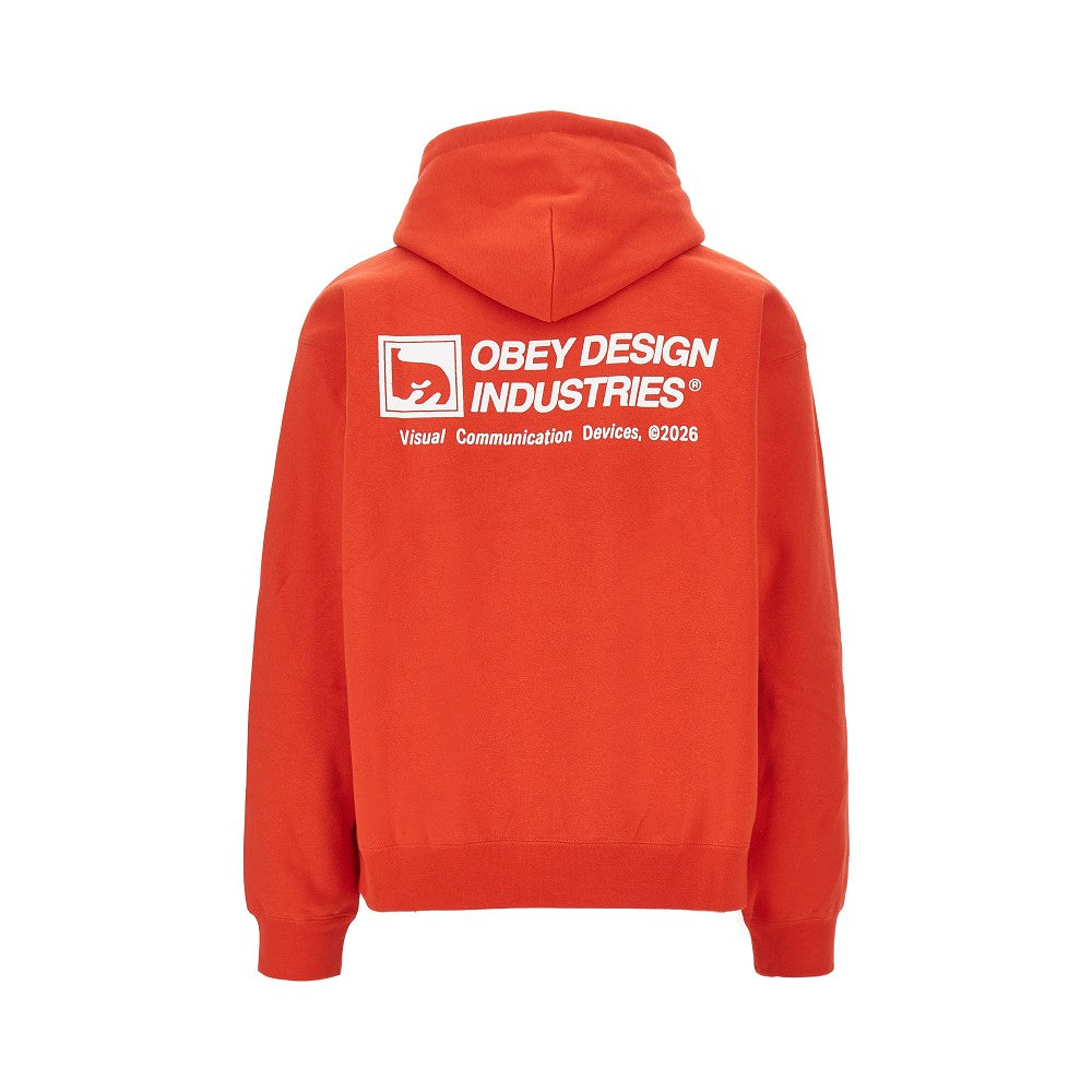 Felpa con cappuccio 'Obey Design Industries'
