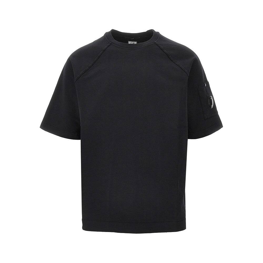 T-shirt Box Fit con dettaglio Lente