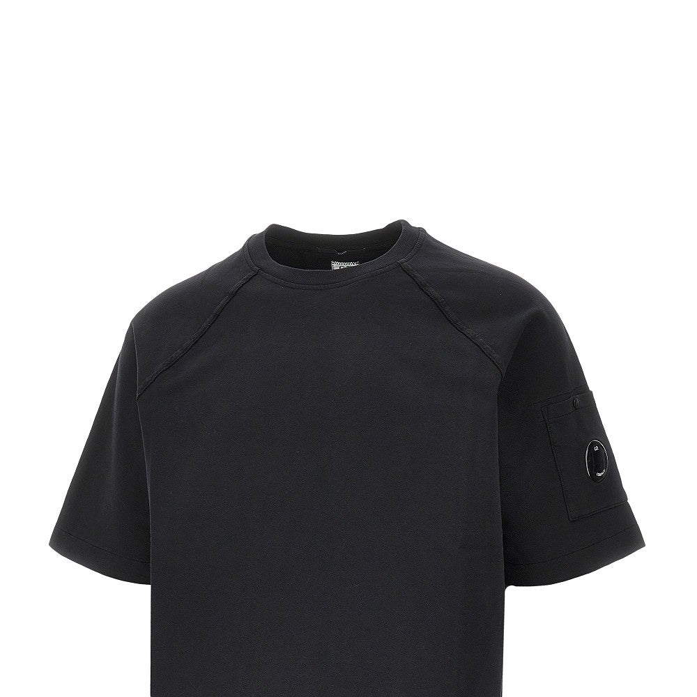 Box Fit T-shirt with Lens detail