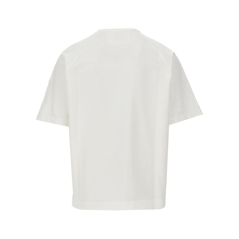 T-shirt Box Fit con dettaglio Lente