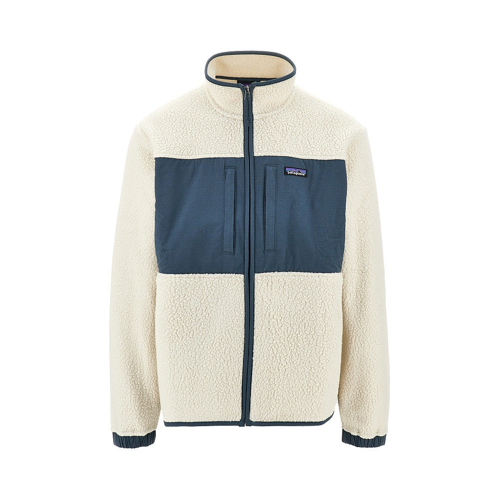Giacca in pile Retro Patch
