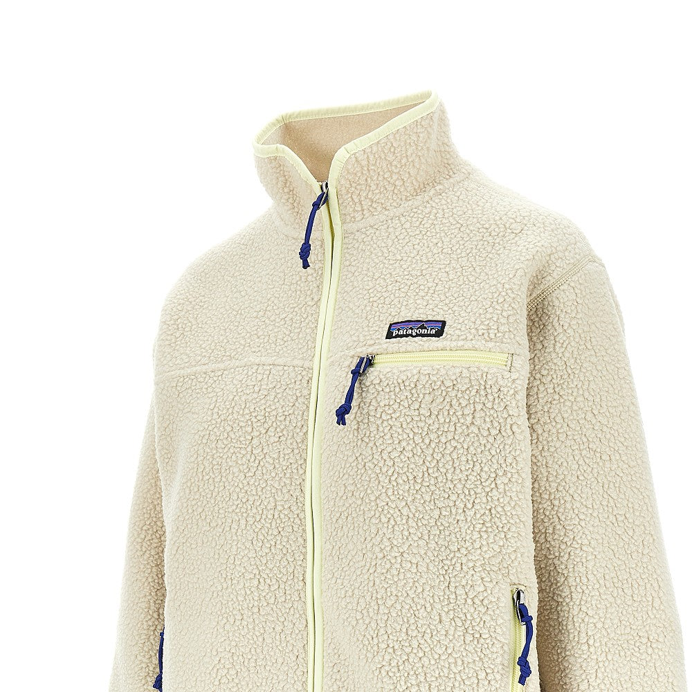 'Retro' fleece jacket