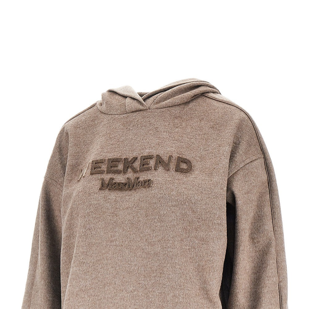 Drap jersey hoodie