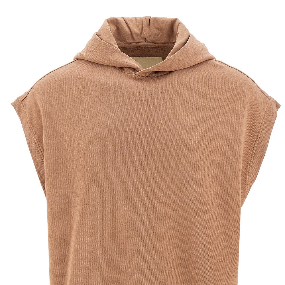 ASV organic cotton sleeveless hoodie