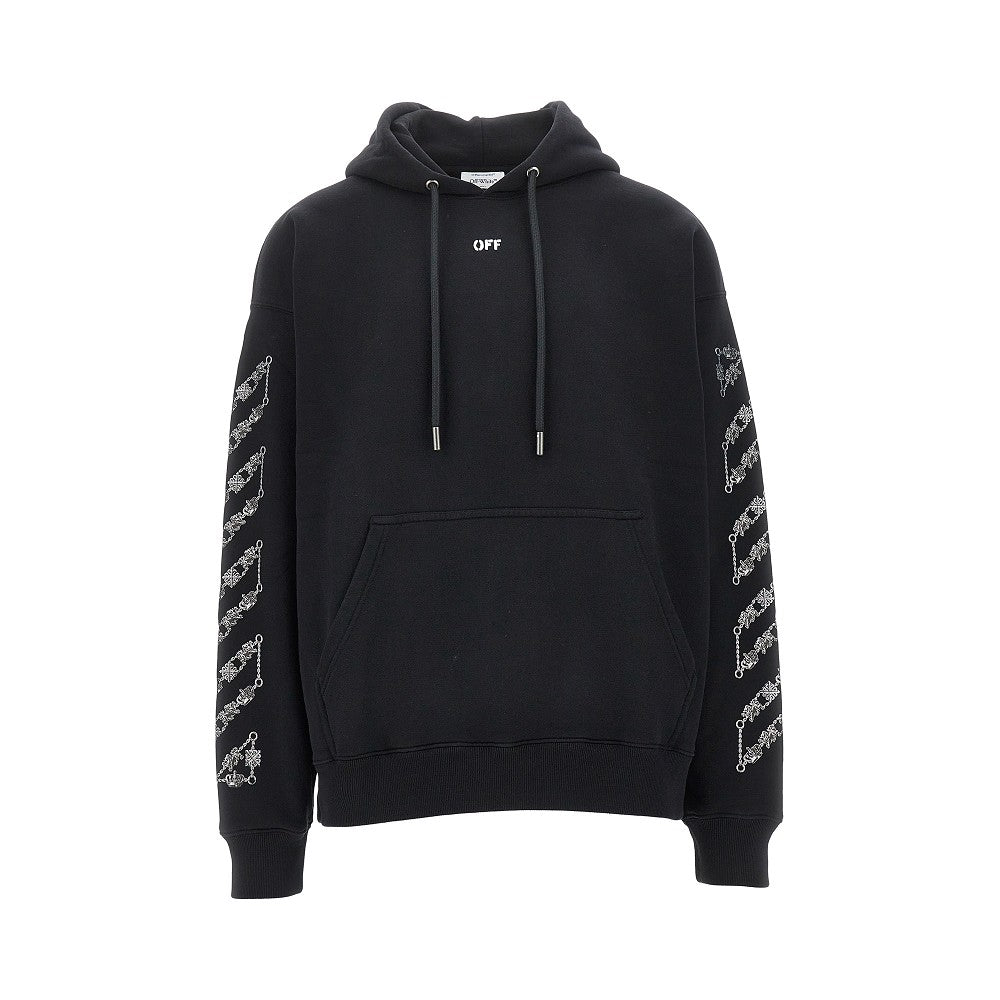 Felpa oversize 'Chain Araldic Arrow'
