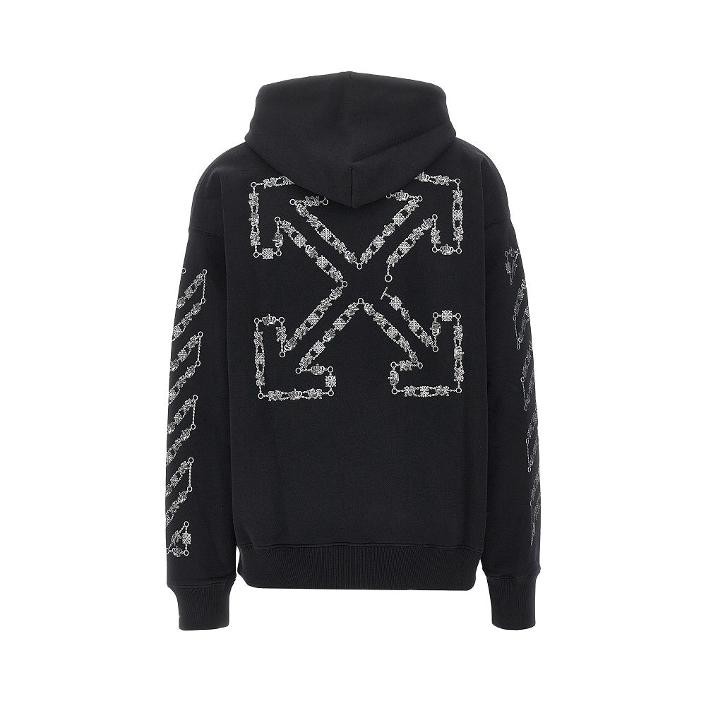 Felpa oversize 'Chain Araldic Arrow'