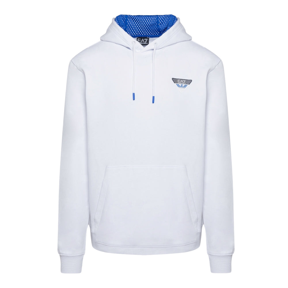 White sweatshirt with Eagle print on the back