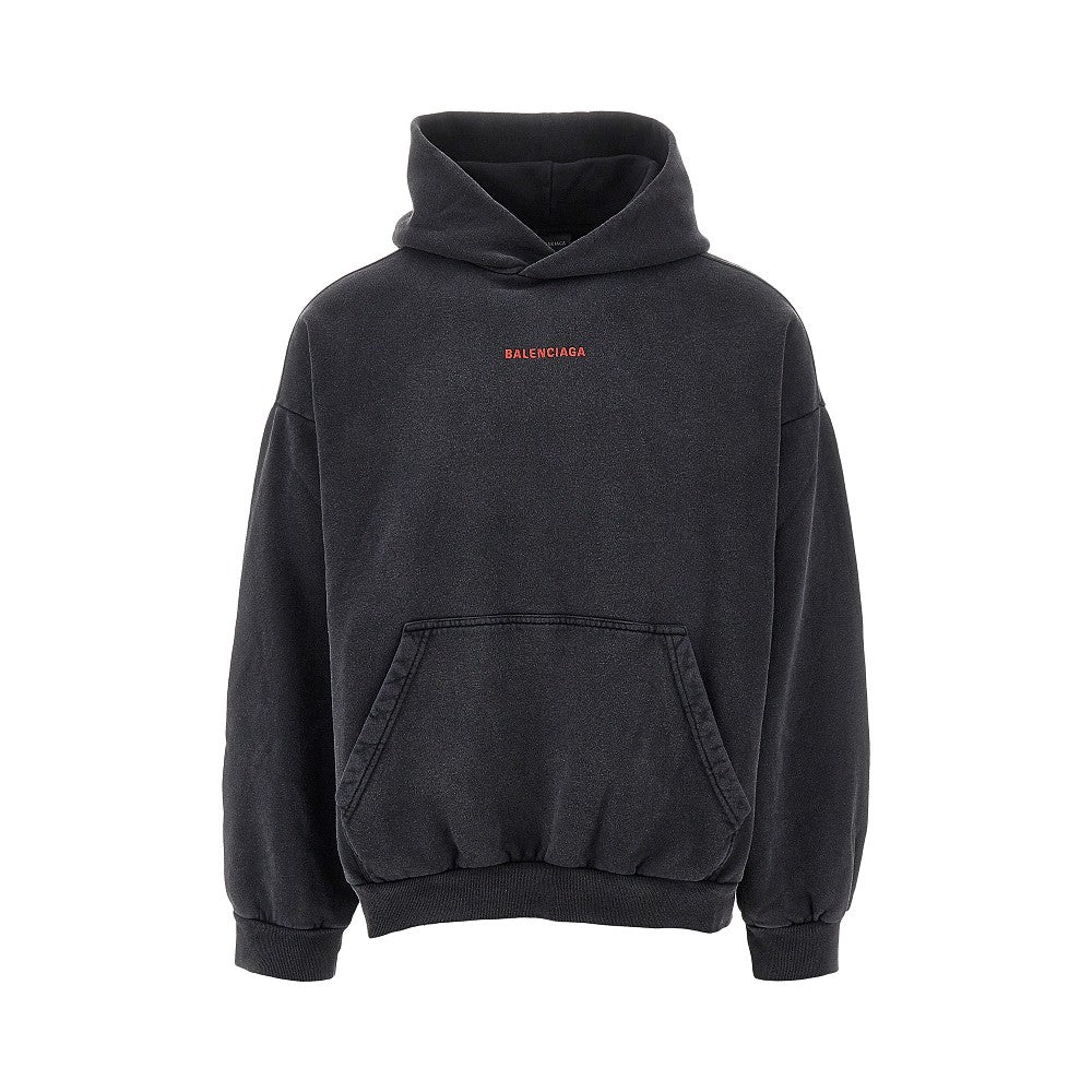 Felpa con cappuccio &#39;Balenciaga Back&#39;