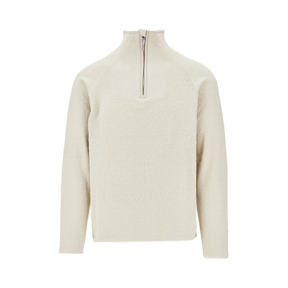 Pullover 'Lykan' con mezza zip