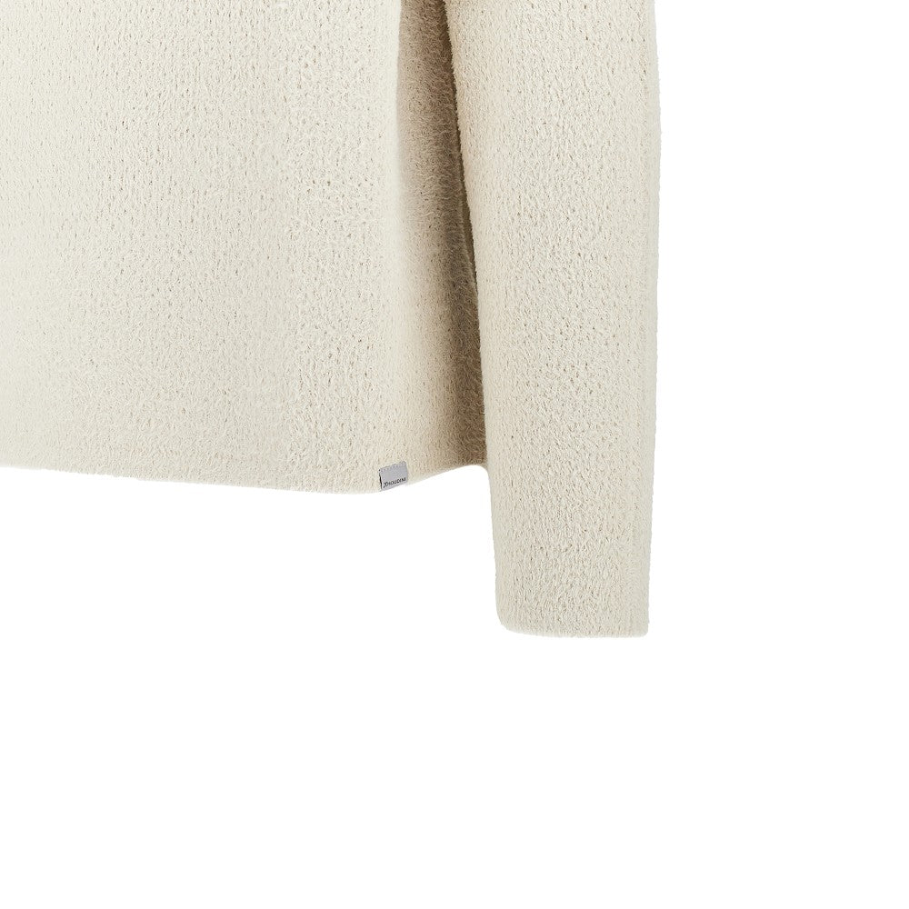 Pullover 'Lykan' con mezza zip