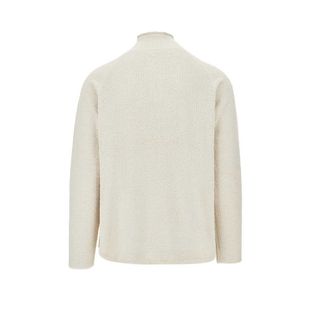 Pullover 'Lykan' con mezza zip