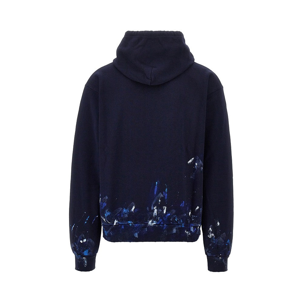 'Paint Splatter' full-zip hoodie