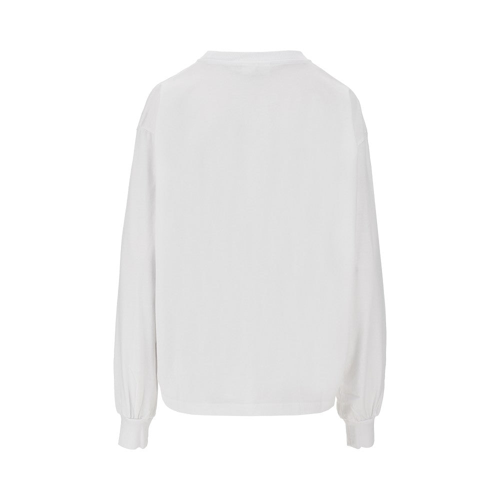 Jersey t-shirt with 'Strawberry' print