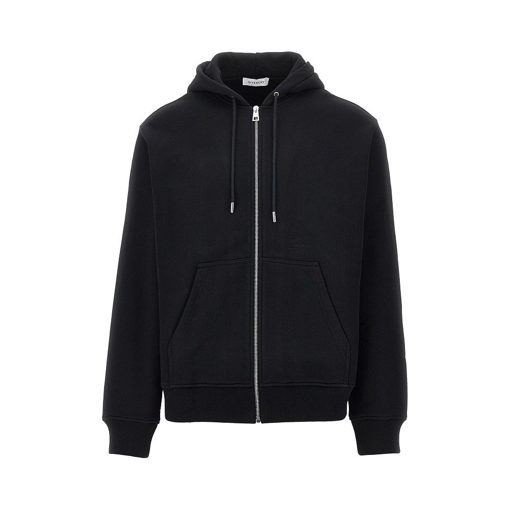 Felpa full-zip stampa Photographic Negative