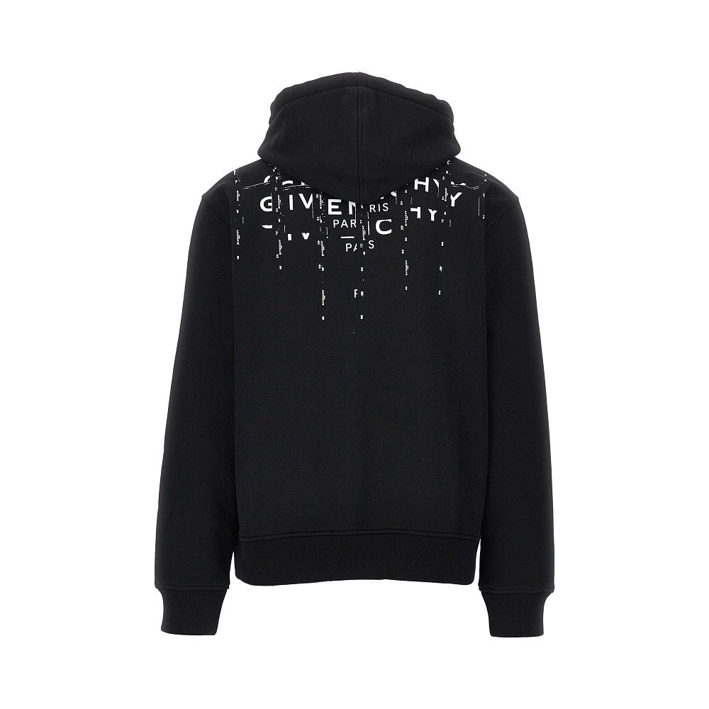 Felpa full-zip stampa Photographic Negative