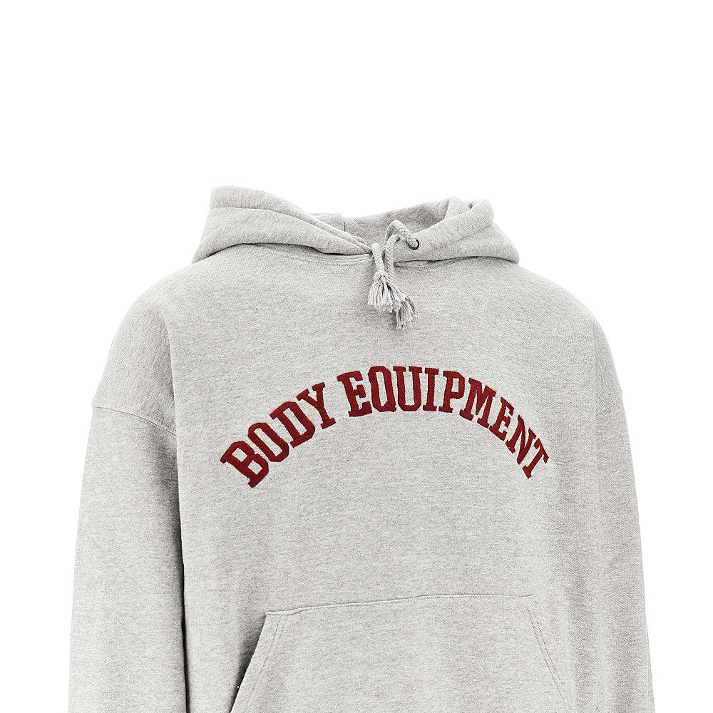 French terry sweatshirt with embroidery