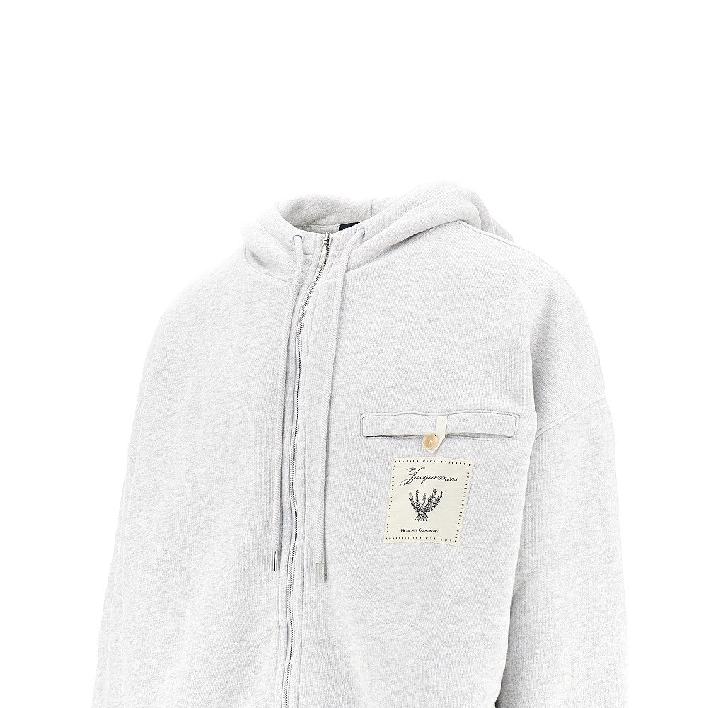Felpa full-zip con cappuccio 'Torneo'