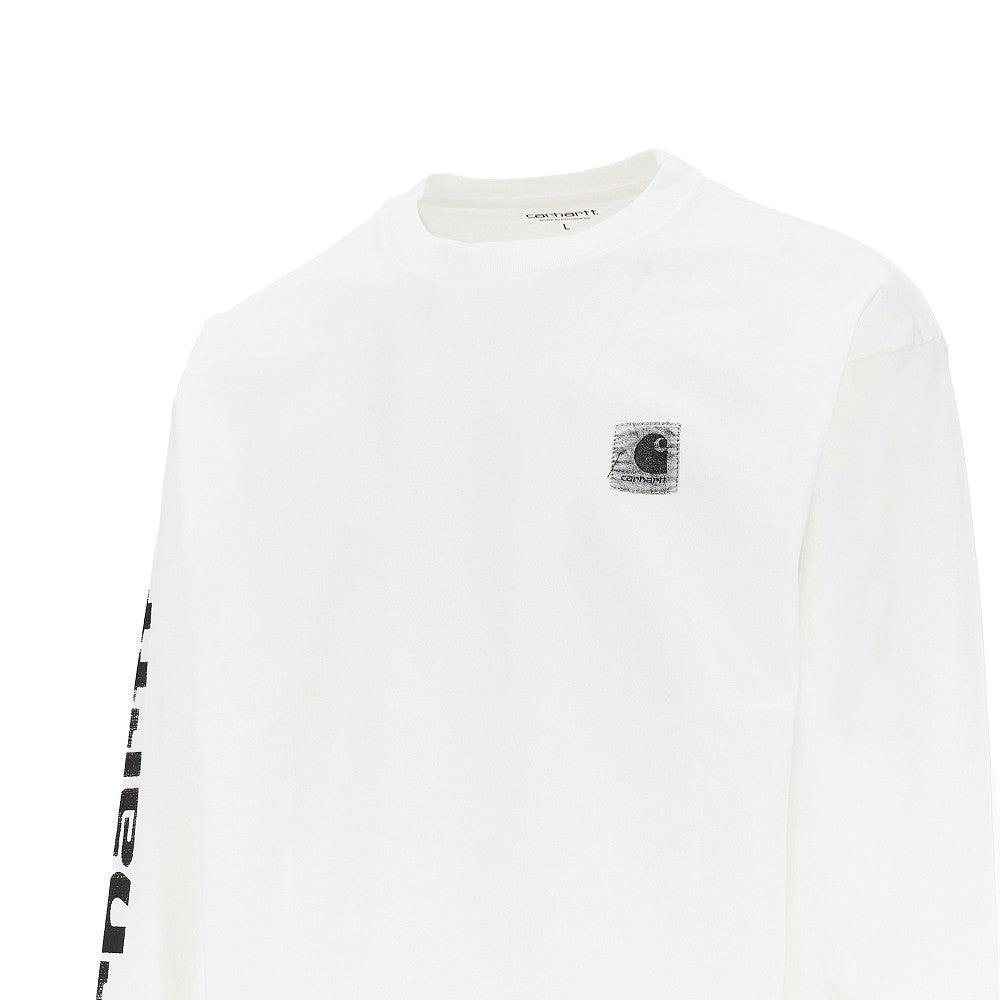 'Archive Script' long-sleeved T-shirt