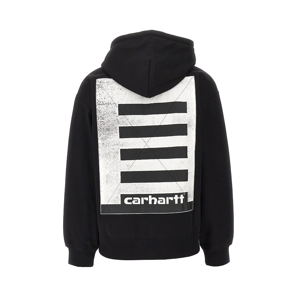 'Archive Lines' full-zip hoodie