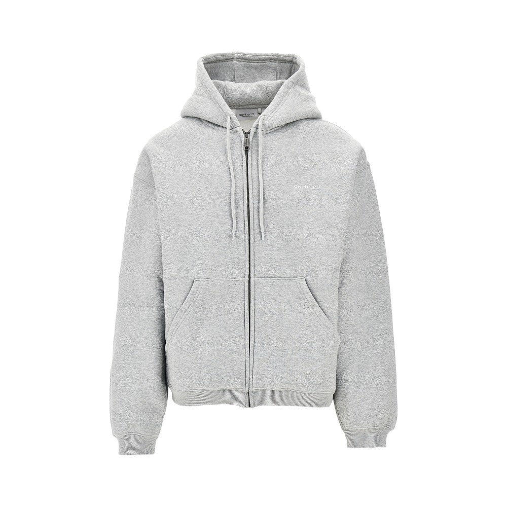 Felpa full-zip pesante 'Ebbert'