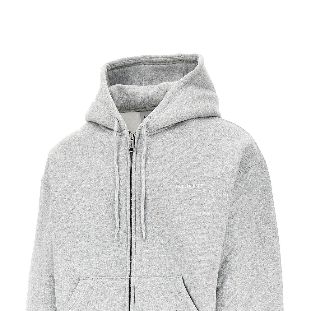 Felpa full-zip pesante 'Ebbert'