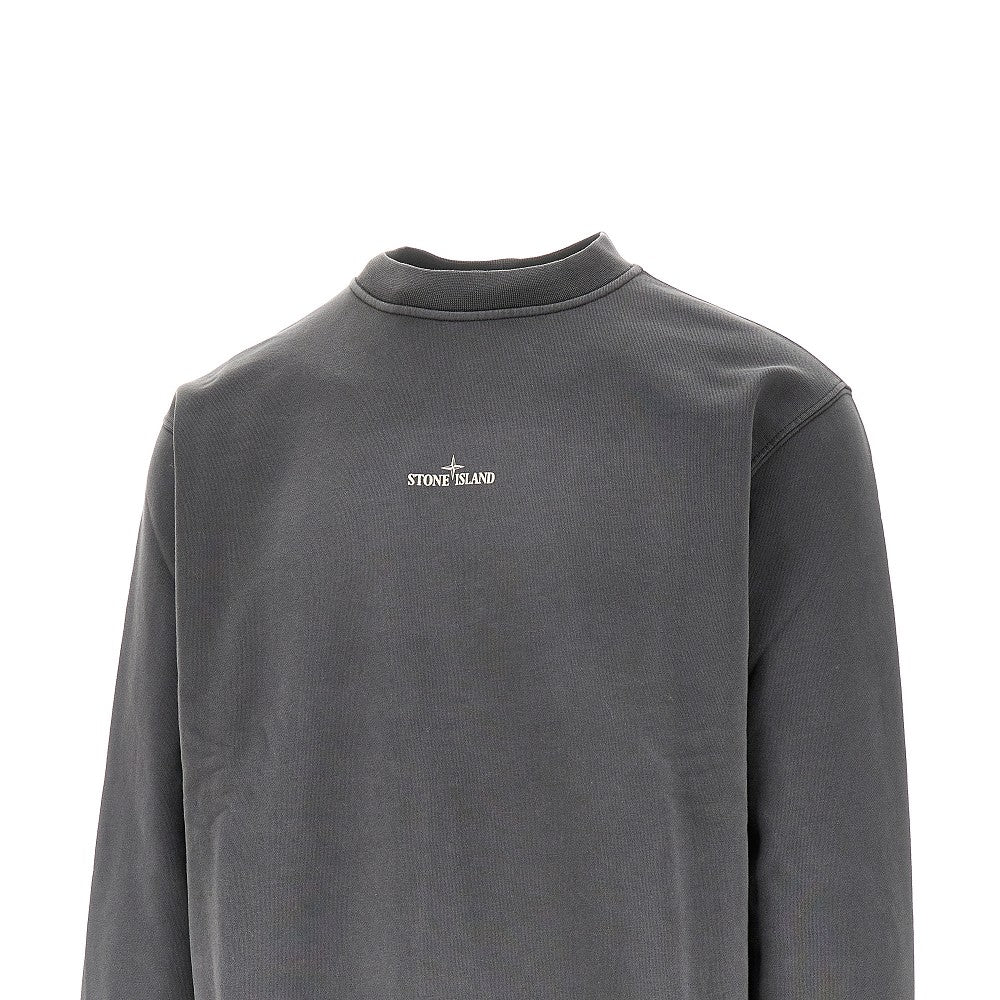 Logo print crewneck sweatshirt