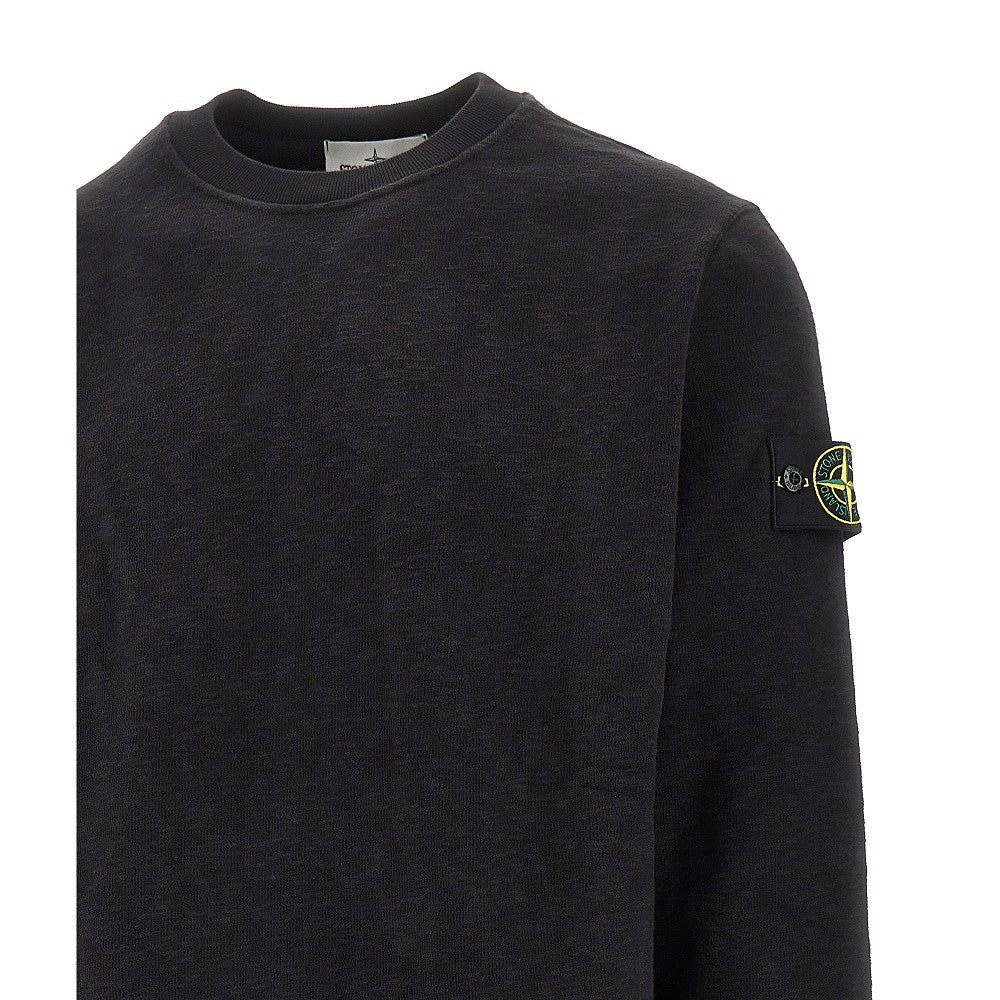 Vanisè brushed cotton crewneck sweatshirt