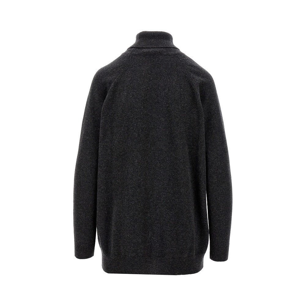 Cashmere turtleneck sweater