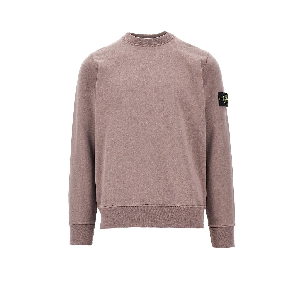 Organic cotton crewneck sweatshirt