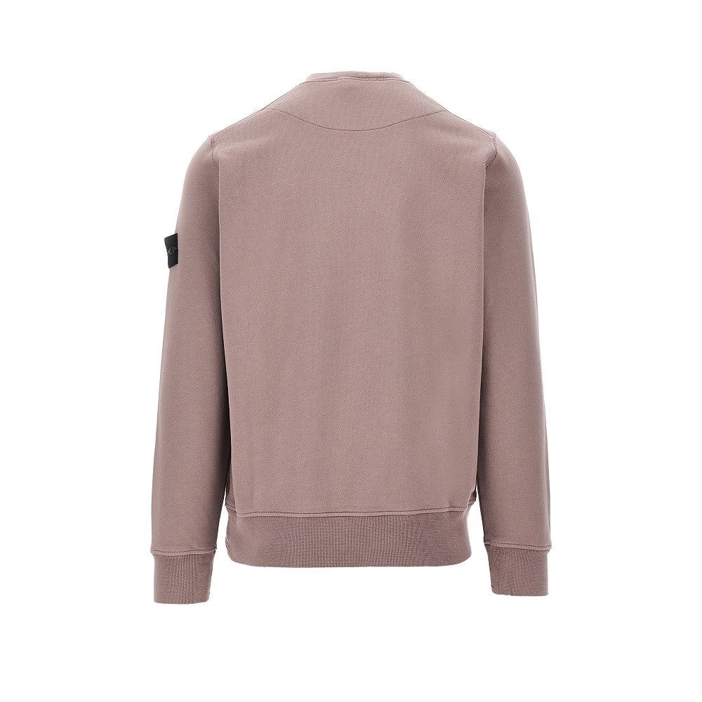 Organic cotton crewneck sweatshirt